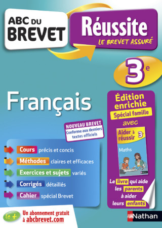 ABC du Brevet Réussite Famille - Français 3ème