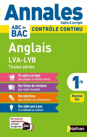 Annales ABC du BAC 2023 Anglais 1re - Corrigé