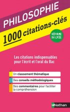 1000 citations-clés - Philosophie
