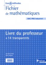 FICHIER DE MATHEMATIQUES BAC PRO INDUSTRIEL LIVRE DU PROFESSEUR + 14 TRANSPARENTS - EXOS ET METHODES