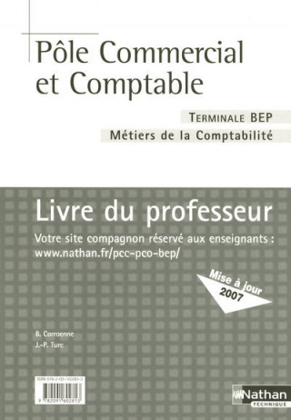POLE COMMERCIAL ET COMPTABLE TERM BEP METIERS DE LA COMPTABILITE PROFESSEUR 2007