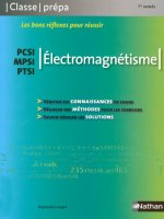 Électromagnétisme - PCSI MPSI PTSI Classe Prépa Livre