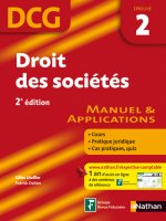 DROIT DES SOCIETES - EPREUVE 2 - DCG - ELEVE -