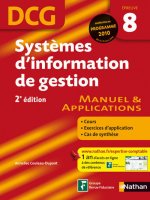 SYSTEMES D'INFORMATION DE GESTION EPREUVE 8 DCG ELEVE 2010