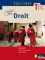 Droit Manuel de l'élève - 1re STG Equilibre