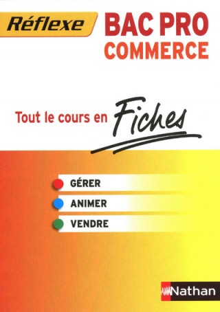FICHES REFLEXE BAC PRO COMMERCE - GERER ANIMER VENDRE 2011 N3
