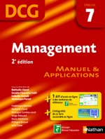 Management DCG - Épreuve 7 - Manuel et applications DCG Livre