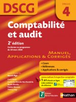 COMPTABILITE ET AUDIT EPREUVE 4 DSCG MANUEL APPLICATION ET CORRIGES 2011