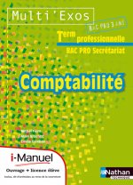 Comptabilité - Tle Bac Pro Secrétariat livre + licence élève Multi'Exos
