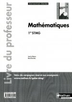 Mathématiques - 1re STMG - livre du professeur Galée