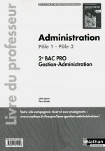 ADMINISTRATION 2E BAC PRO GESTION-ADMINIST PTLE 1 PTLE 3 (SITUATIONS PROFESS) PROFESSEUR 2012