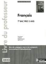 Français - Vers le Baccalauréat Livre du professeur Galée