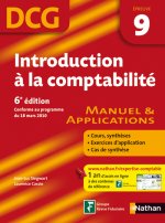 INTRODUCTION A LA COMPTABILITE EPREUVE 9 DCG MANUEL & APPLICATIONS 2012