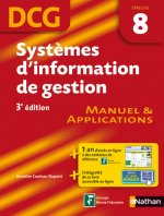 Systèmes d'information de gestion DCG - Épreuve 8 - Manuel et applications DCG
