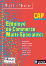 Employé de commerce multi-spécialité CAP Multi'Exos i-Manuel bi-média
