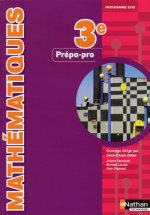 Mathématiques 3e Prépa-pro Livre de l'élève