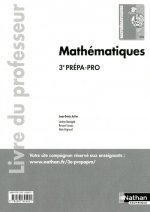 Mathématiques 3e Prépa-pro Livre du professeur