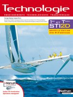 Technologie - Enseignements technologiques transversaux - 1re et Tle STI2D i-Manuel bi-média