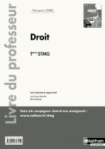 Droit - Tle STMG Parcours STMG Livre du professeur