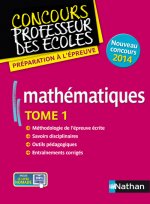 MATHEMATIQUES T01 (CONCOURS PROFESSEUR DES ECOLES)2013