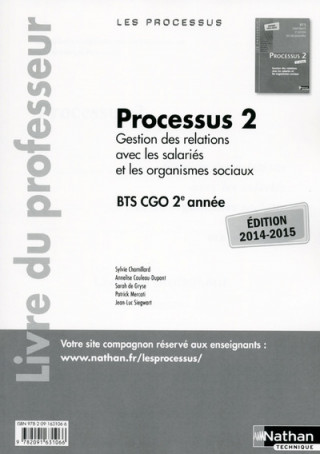 PROCESSUS 2 BTS 2 CGO (LES PROCESSUS) PROFESSEUR 2014-2015