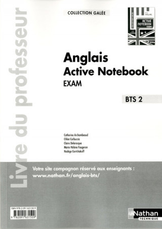 Active Notebook BTS 2 Anglais Galée Livre du professeur