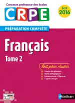 Français - Tome 2 Préparation à l'épreuve écrite Concours Professeur des écoles