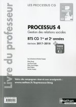 Processus 4 BTS CG 1ère et 2ème années (Les processus CG) Professeur 2017