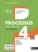 Processus 4 BTS CG 1ère et 2ème années (Les processus CG) Livre + Licence élève - 2018