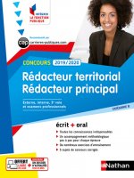 Concours Rédacteur territorial et rédacteur principal - Catégorie B (Intégrer la fonction publique)
