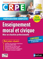 Enseignement moral et civique - Oral 2019 - Préparation complète - (Concours Professeur des écoles)