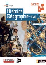 Histoire-Géographie EMC 2ème Bac Pro (Dialogues) - Livre + licence élève 2019