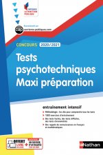 Tests psychotechniques - Maxi préparation - N55 (Intégrer la fonction publique) 2019