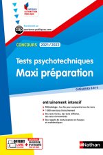 Tests psychotechniques - Maxi préparation - N°55 (Intégrer la fonction publique) 2021