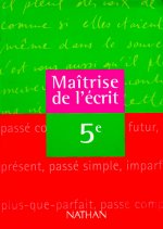 MAITRISE DE L'ECRIT 5E ELEVE