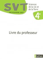 SCIENCES VIE TERRE 4EME PROFESSEUR 2007