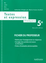 FRANCAIS 5EME TEXTES ET EXPRESSION FICHIER DU PROFESSEUR