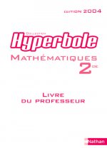 HYPERBOLE MATHS 2DE PROF 2004