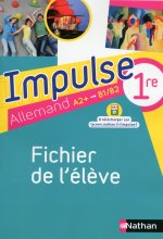 Impulse 1ère 2016 - Fichier de l'élève