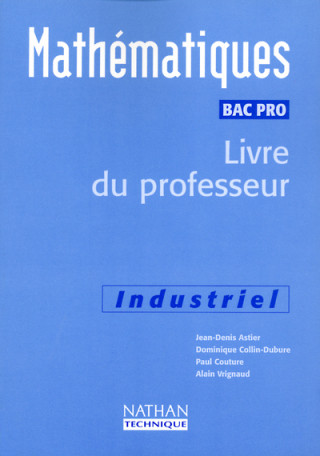 MATHS BAC PRO INDUSTRIEL PROF 2001