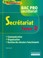 SECRETARIAT T 2 BAC PRO SECRETARIAT BPT ELEVE 2001