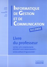 INFORMATIQUE DE GESTION ET DE COMMUNICATION SECONDE 2002