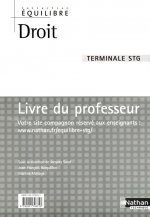 DROIT TERM STG EQUILIBRE LIVRE DU PROFESSEUR 2006