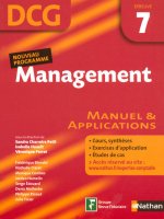 MANAGEMENT EPREUVE 7 - DCG - ELEVE - 2007