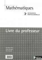 MATHS 3E DECOUVERTE PROFESSIONNELLE LIVRE DU PROFESSEUR 2006