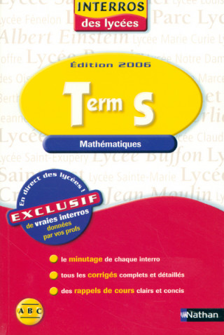 INTERROS LYCEES MATHS TERM S