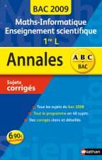ANNAL 09 SUJ COR MATH INF ENS