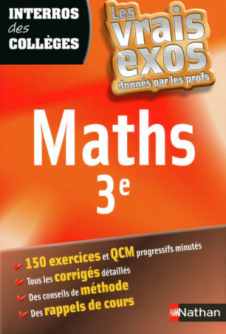 INTERROS DES COLLEGES MATHS 3E