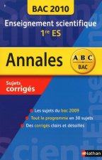 ANNAL BAC 2010 ENS SC 1ER CORR