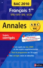 ANNAL BAC 2010 FRANCAIS 1ER CO